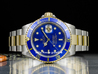  Rolex Submariner Date 16613 SEL Oyster Bracelet Blue Dial